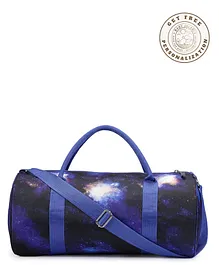 Baby Jalebi Personalised Duffel Bag Light Weight Bag Perfect Kids Outings Bag Galaxy - Multicolor