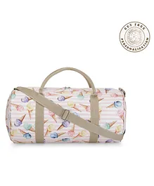 Baby Jalebi Personalised Duffel Bag Light Weight Bag Perfect Kids Outings Bag Fruitella - Multicolor