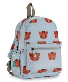 Baby Jalebi Play School Bag Kids Personalized Backpack Padded Straps for Early Play School Picnics & Travelling Tiger Tiger Multicolor 14 Inches