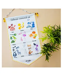 Berrybee Colours Educational Poster - English