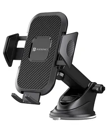 Portronics POR 116_Clamp M Car Mobile Holder - Black