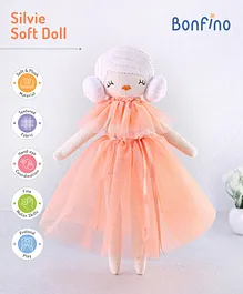 Bonfino Silvie Soft Candy Doll Orange - Height 30 cm
