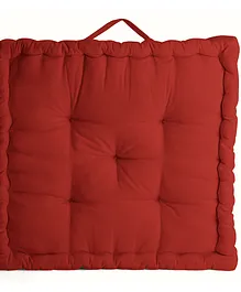 ENCASA Floor Cushion - Red