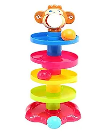 Zyamalox Layer Roll Ball Drop and Roll Swirling Tower - Colour May Vary
