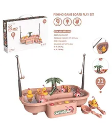 Zyamalox Go Fishing Game Board Play Electric Water Circulation with Music Light ( Colour and Print May Vary)
