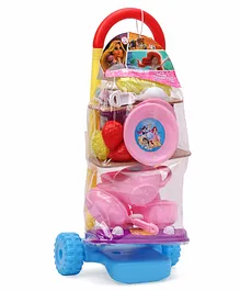 Disney Princess Trolley Kitchen Set 25 Pieces (Color May Vary)