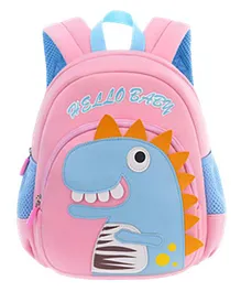 Sanjary My Funny Dino Bag (colour may vary) -Height 12 inches