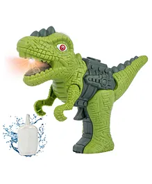 Fiddlerz Light up Dinosaur Water Spray Gun Toy Pack of 1 (Colour May Vary) 