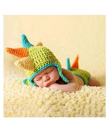 MOMISY Dinosaur Designer Clothing Baby Photography Prop-Light Green