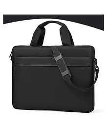 MOMISY Laptop Sleeve with Adjustable Strap - Black