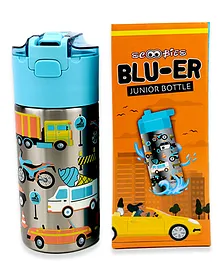 Scoobies Blu-er Junior Bottle Sipper Bottle Blue - 350 ml
