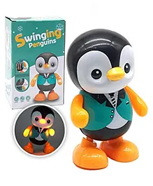 New Pinch Dancing Penguin With Light & Music  - Multicolor