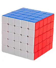 New Pinch Speed Cube 5 x 5 Stickerless Puzzle Game - Multicolor