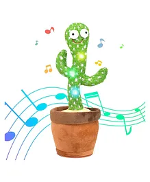 YAMAMA Singing Talking Recording Dancing Cactus Toy - Green