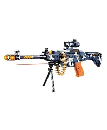 YAMAMA Army Style Toy Gun with Light & Music - Multicolour
