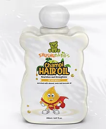 ShuShu Babies  Natural Champi Hair Oil with Amla, Avocado and Gooseberry- 200 ml