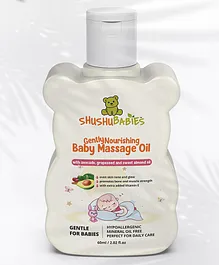 ShuShu Babies Gently Nourishing Baby Massage Oil- 60 ml