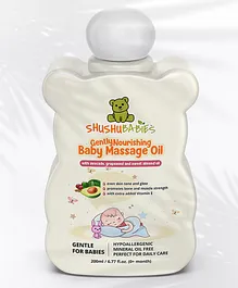 ShuShu Babies Gently Nourishing Baby Massage Oil- 200 ml
