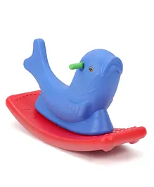 Little Fingers Fish Shaped Rocking Ride On - Blue 