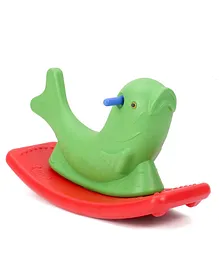 Little Fingers Fish Shaped Rocking Ride On - Green 