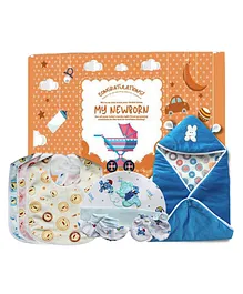 My Newborn Baby Gift Combo - Blue