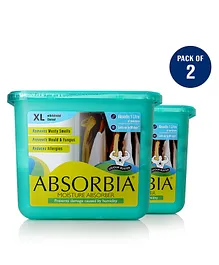 Absorbia Moisture Absorber Box Extra Large Blue - 2 boxes
