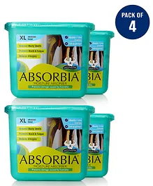 ABSORBIA Moisture Absorber Box Pack of 4 - 450g Each