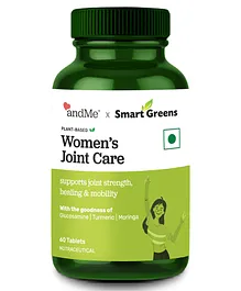 AndMe Smart Green Plant Based Joint Care - 60 Tablets 
