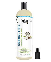 Rey Naturals Cold Pressed Coconut Oil - 200 ml