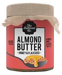 The Butternut Co. Almond Butter Honey & Flaxseed - 200 gm