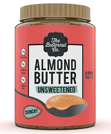 The Butternut Co. Unsweetened Almond Butter Crunchy - 1 kg