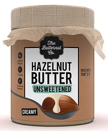 The Butternut Co. Unsweetened Hazelnut Butter Creamy - 200 gm