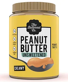 The Butternut Co. Unsweetened Peanut Butter Creamy - 1 kg