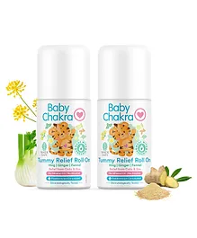 BabyChakra Tummy Relief Roll on Pack of 2 - 80 ml