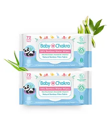 BabyChakra Wipes Pack of 2 - 144 Pieces 
