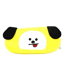 Chimmy BT21 BTS Character Pencil Pouch Soft - Yellow