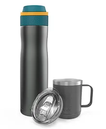 Headway Nexus Duo Combo Oslo Bottle & North Mug Stellar Grey - 750 ml & 360 ml
