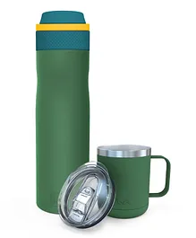 Headway Nexus Duo Combo Oslo Bottle & North Mug Meridian Green - 750 ml & 360 ml