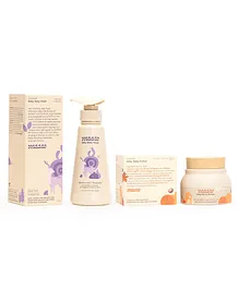 Maate Baby Body Essentials Combo Hydrating Body Butter And Extra Mild Body Wash - 250 ml And 150 gm