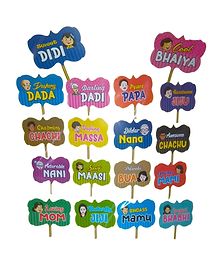 CAMARILLA Baby Shower Props Set of 18 - Multicolor