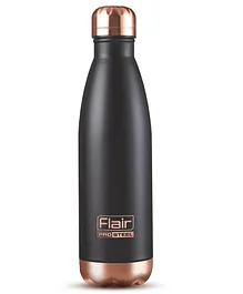 Flair Houseware Spark Vacuum Insulated Steel Bottle Black - 750 ml