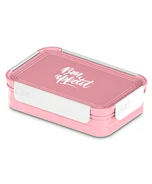 Flair Houseware Trendy Dlx Insulated Lunch Box Medium - Pink