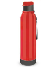 Flair Houseware Edge Steel Inner Insulated Water Bottle Red - 750 ml