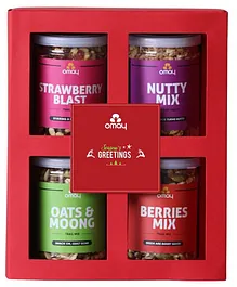 Omay Foods Healthy Delights Gift Box - 295 gm