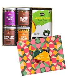 Omay Foods Nuts & Crisps Gift Box - 265 gm
