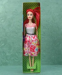 Bafna Tara Fashion Doll With Accessories Pink - Height 29 cm