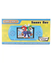 Game Craft Hand Game Console - Blue