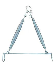 Vparents Baby Triangle Stainless Steel Cradle Spring 15Kg - Silver