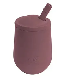 ezpz Mini Cup with Straw Training System Mauve - 118 ml