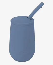 ezpz Happy Cup with Straw System Indigo - 236 ml